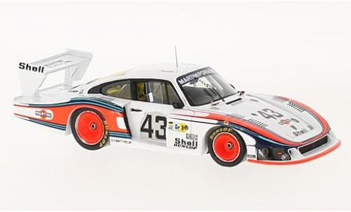 Porsche 935 1/43 Spark /78 No.43 Martini 24h Le Mans 1978 Moby Gros R.Stommelen/M.Schurti miniature