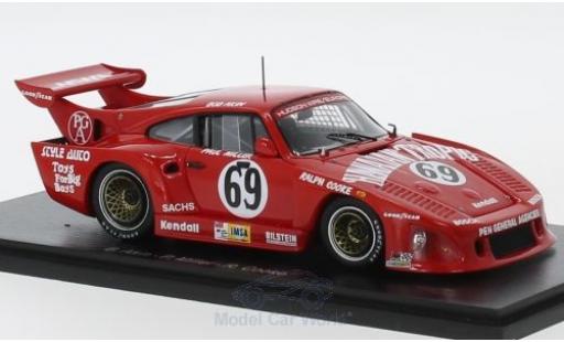 Porsche 935 1980 1/43 Spark K3 No.69 Hawaiian Tropic 24h Le Mans 1980 B.Akin/P.Miller/R.Kent-Cooke miniature