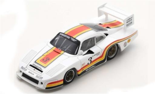 Porsche 935 1/43 Spark L No.3 6h Riverside 1982 A.Holbert/H.Grohs miniature