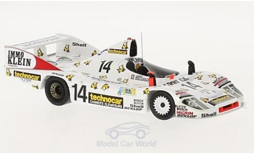 Miniature Porsche 936 1981 1/43 Spark RHD No.14 Technocar 24h Le Mans 1981 D.Whittington/R.Joest/K.Niedzwiedz Porsche 936 1981 1/43 Spark RHD No.14 Technocar 24h Le Mans 1981 D.Whittington/R.Joest/K.Niedzwiedz miniature