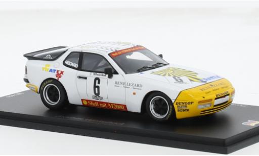 Miniature Porsche 944 1/43 Spark No.802 Turbo Cup Germany 1986 1:43 Porsche 944 1/43 Spark No.802 Turbo Cup Germany 1986 1:43 miniature