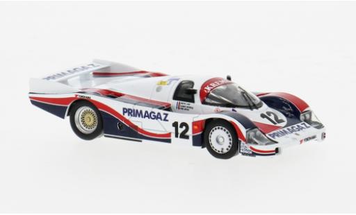 Miniature Porsche 956 1984 1/64 Spark 24h Le Mans #12 1:64 Porsche 956 1984 1/64 Spark 24h Le Mans #12 1:64 miniature
