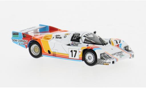 Miniature Porsche 956 1984 1/64 Spark 24h Le Mans #17 1:64 Porsche 956 1984 1/64 Spark 24h Le Mans #17 1:64 miniature