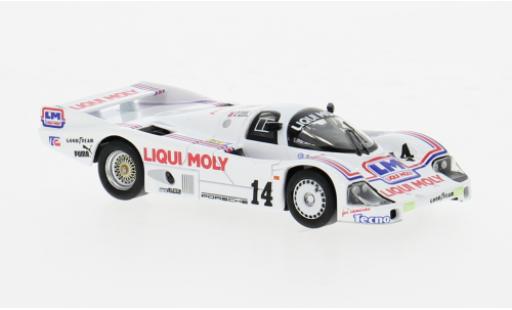 Porsche 956 1986 1/64 Spark 24h Le Mans #14 1:64 miniature