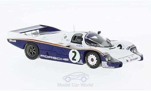 Miniature Porsche 956 1983 1/43 Spark No.2 Rothmans Rothmans 24h Le Mans 1983 mit Decals J.Mass/S.Bellof Porsche 956 1983 1/43 Spark No.2 Rothmans Rothmans 24h Le Mans 1983 mit Decals J.Mass/S.Bellof miniature