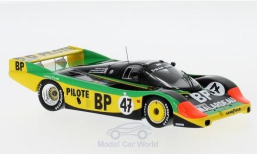 Miniature Porsche 956 1983 1/43 Spark No.47 24h Le Mans 1983 P.Henn/J-L.Schlesser/C.Ballot-Lena Porsche 956 1983 1/43 Spark No.47 24h Le Mans 1983 P.Henn/J-L.Schlesser/C.Ballot-Lena miniature