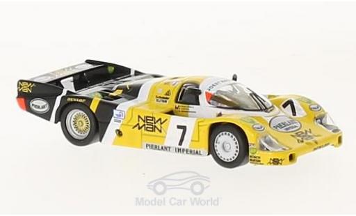 Miniature Porsche 956 1984 1/64 Spark No.7 Joest Racing New Man 24h Le Mans 1984 H.Pescarolo/K.Ludwig Porsche 956 1984 1/64 Spark No.7 Joest Racing New Man 24h Le Mans 1984 H.Pescarolo/K.Ludwig miniature