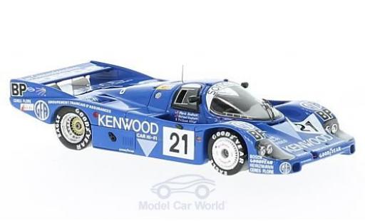 Miniature Porsche 956 1983 1/43 Spark RHD No.21 Sonauto Kenwood 24h Le Mans 1983 M.Andretti/M.Andretti/P.Alliot Porsche 956 1983 1/43 Spark RHD No.21 Sonauto Kenwood 24h Le Mans 1983 M.Andretti/M.Andretti/P.Alliot miniature