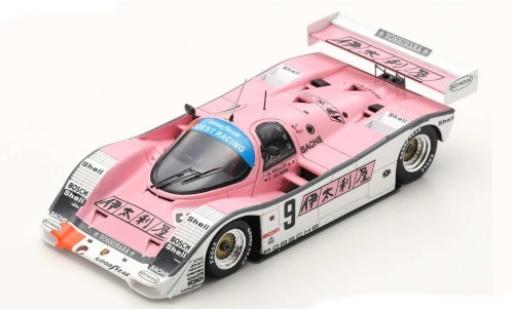 Miniature Porsche 962 1989 1/43 Spark C RHD No.9 Joest Racing 1000km Fuji 1989 B.Wollek/F.Jelinski Porsche 962 1989 1/43 Spark C RHD No.9 Joest Racing 1000km Fuji 1989 B.Wollek/F.Jelinski miniature