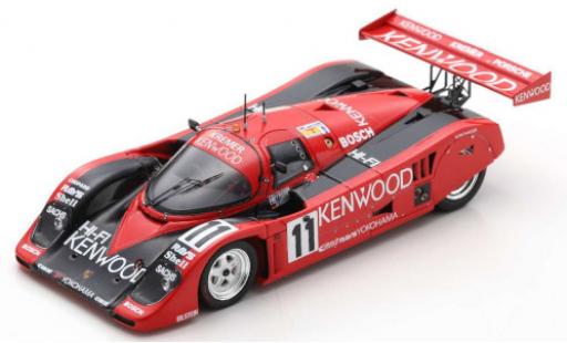 Miniature Porsche 962 1991 1/43 Spark CK 6 RHD No.11 Kenwood 24h Le Mans 1991 M.Reuter/H.Toivonen/J.J.Lehto Porsche 962 1991 1/43 Spark CK 6 RHD No.11 Kenwood 24h Le Mans 1991 M.Reuter/H.Toivonen/J.J.Lehto miniature