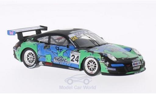 Miniature Porsche 997 GT3 CUP 1/43 Spark GT3 Cup No.24 Carrera Cup 2010 H.Hassid Porsche 997 GT3 CUP 1/43 Spark GT3 Cup No.24 Carrera Cup 2010 H.Hassid miniature