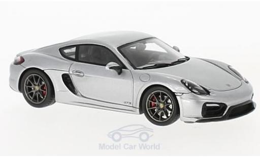 Miniature Porsche Cayman GTS 1/43 Spark n GTS grise 2015 Porsche Cayman GTS 1/43 Spark n GTS grise 2015 miniature