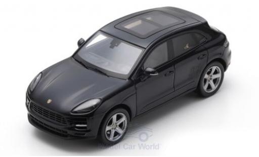 Miniature Porsche Macan 1/43 Spark noire 2019 Porsche Macan 1/43 Spark noire 2019 miniature