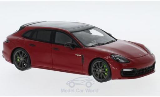 Miniature Porsche Panamera e-hybrid 1/43 Spark 4 e-hybrid Sport Turismo rouge 2018 Porsche Panamera e-hybrid 1/43 Spark 4 e-hybrid Sport Turismo rouge 2018 miniature