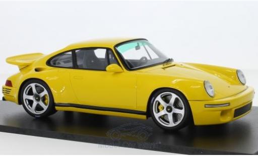 Miniature Ruf CTR 1/18 Spark Porsche RUF jaune 2017 Ruf CTR 1/18 Spark Porsche RUF jaune 2017 miniature