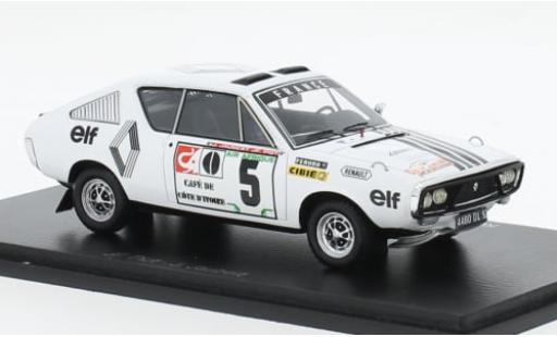 Miniature Renault 17 1/43 Spark No.5 Rallye WM Rallye Bandama 1973 1:43 Renault 17 1/43 Spark No.5 Rallye WM Rallye Bandama 1973 1:43 miniature