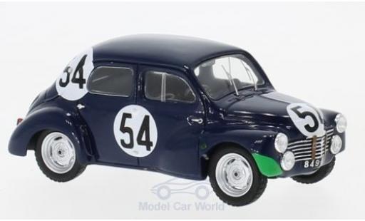 Renault 4CV 1/43 Spark 1063 No.54 24h Le Mans 1951 J.Lecat/H.Senfftleben miniature