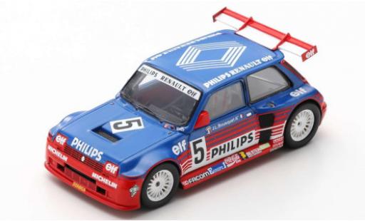 Renault 5 1/43 Spark Maxi Turbo Superproduction No. Philips 1987 J-L.Bousquet miniature