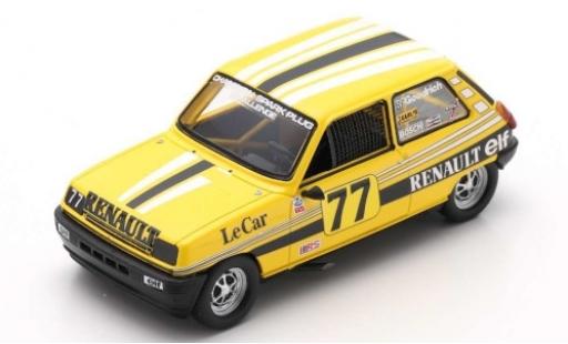 Renault 5 1/43 Spark No.77 IMSA RS 1980 P.Jacquemart miniature