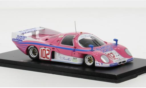 Miniature Rondeau M379C 1/43 Spark No.102 24h Le Mans 1986 1:43 Rondeau M379C 1/43 Spark No.102 24h Le Mans 1986 1:43 miniature