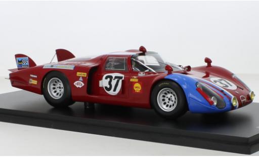 Miniature Alfa Romeo 33 1/18 Spark /2 RHD No.37 24h Le Mans 1968 Alfa Romeo 33 1/18 Spark /2 RHD No.37 24h Le Mans 1968 miniature