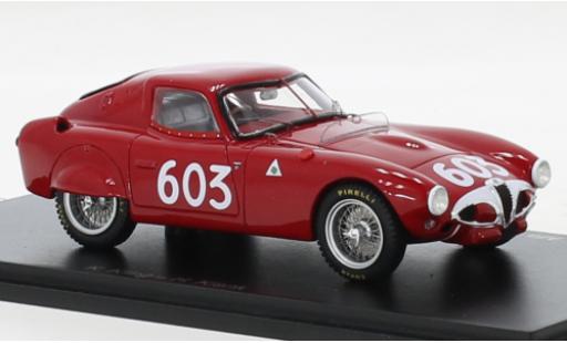 Alfa Romeo 6C 1/43 Spark 3000CM RHD No.603 Mille Miglia 1953 miniature