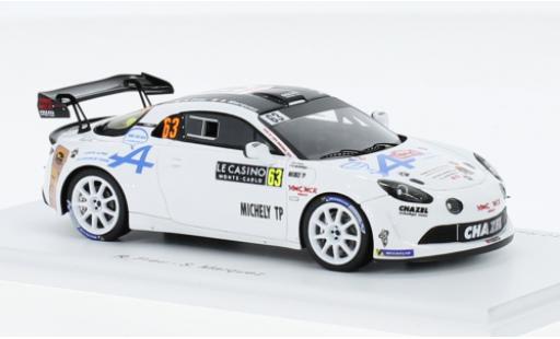 Miniature Alpine A110 1/43 Spark Rally RGT No.63 Chazel Technologie Course Rallye WM Rallye Monte Carlo 2023 Alpine A110 1/43 Spark Rally RGT No.63 Chazel Technologie Course Rallye WM Rallye Monte Carlo 2023 miniature