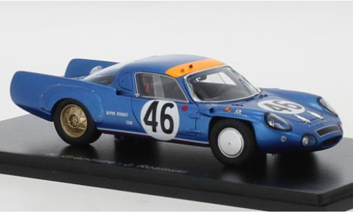 Miniature Alpine A210 1/43 Spark No.46 24h Le Mans 1967 Alpine A210 1/43 Spark No.46 24h Le Mans 1967 miniature