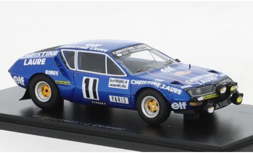 Miniature Alpine A310 1/43 Spark No.11 Christine Laure Rallye WM Rallye Monte Carlo 1977 Alpine A310 1/43 Spark No.11 Christine Laure Rallye WM Rallye Monte Carlo 1977 miniature