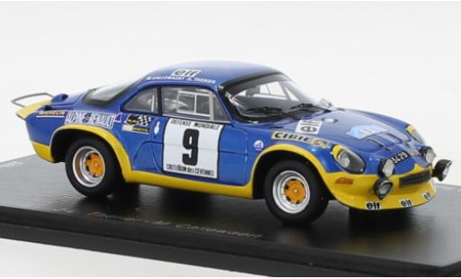 Miniature Alpine A110 1/43 Spark Renault Turbo No.9 Criterium des Cevennes 1972 Alpine A110 1/43 Spark Renault Turbo No.9 Criterium des Cevennes 1972 miniature
