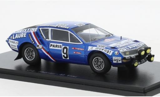 Miniature Alpine A310 1/43 Spark Renault No.9 Christine Laure Rallye WM Rallye Monte Carlo 1976 Alpine A310 1/43 Spark Renault No.9 Christine Laure Rallye WM Rallye Monte Carlo 1976 miniature