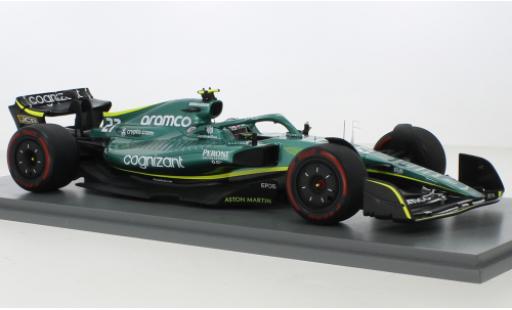 Miniature Aston Martin AMR2 1/43 Spark 2 No.27 Aramco Cognizant F1 Team Cognizant Formel 1 GP Bahrain 2022 Aston Martin AMR2 1/43 Spark 2 No.27 Aramco Cognizant F1 Team Cognizant Formel 1 GP Bahrain 2022 miniature