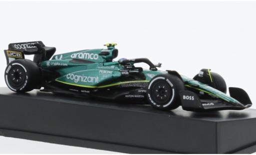 Miniature Aston Martin AMR2 1/64 Spark 3 No.14 Aramco Cognizant F1 Team Cognizant formule 1 2023 Aston Martin AMR2 1/64 Spark 3 No.14 Aramco Cognizant F1 Team Cognizant formule 1 2023 miniature