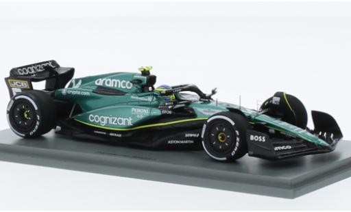 Miniature Aston Martin AMR2 1/43 Spark 3 No.14 Aramco Cognizant F1 Team Cognizant formule 1 GP Bahrain 2023 Aston Martin AMR2 1/43 Spark 3 No.14 Aramco Cognizant F1 Team Cognizant formule 1 GP Bahrain 2023 miniature