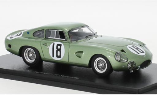 Miniature Aston Martin DP214 1/43 Spark RHD No.18 24h Le Mans 1964 Aston Martin DP214 1/43 Spark RHD No.18 24h Le Mans 1964 miniature