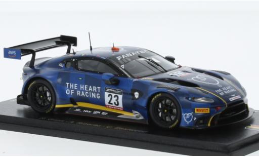 Miniature Aston Martin Vantage 1/43 Spark AMR GT3 No.23 Heart Of Racing with TF Sport 24h Spa 2022 Aston Martin Vantage 1/43 Spark AMR GT3 No.23 Heart Of Racing with TF Sport 24h Spa 2022 miniature