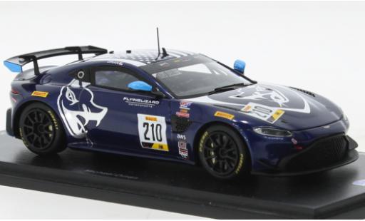 Miniature Aston Martin V8 Vantage GT4 1/43 Spark Vantage AMR GT4 No.210 Flying Lizard Motorsport Pirelli GT4 America Austin 2020 Aston Martin V8 Vantage GT4 1/43 Spark Vantage AMR GT4 No.210 Flying Lizard Motorsport Pirelli GT4 America Austin 2020 miniature