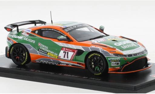 Miniature Aston Martin V8 Vantage GT4 1/43 Spark Vantage AMR GT4 No.71 PROsport Racing 24h Nürburgring 2021 Aston Martin V8 Vantage GT4 1/43 Spark Vantage AMR GT4 No.71 PROsport Racing 24h Nürburgring 2021 miniature