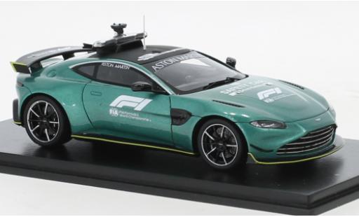Miniature Aston Martin Vantage 1/43 Spark F1 Safety Car Formel 1 2021 Aston Martin Vantage 1/43 Spark F1 Safety Car Formel 1 2021 miniature