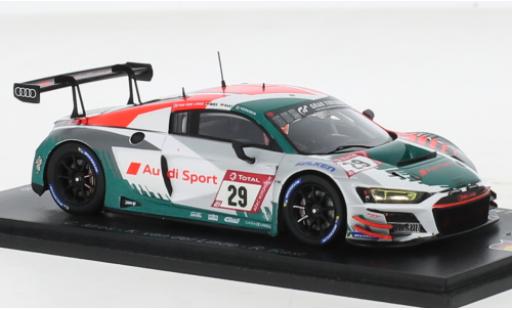 Miniature Audi R8 1/43 Spark LMS GT3 No.29 Sport Team Land 24h Nürburgring 2021 Audi R8 1/43 Spark LMS GT3 No.29 Sport Team Land 24h Nürburgring 2021 miniature