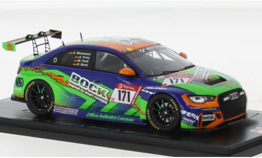 Miniature Audi RS3 1/43 Spark LMS No.171 Bonk Motorsport 24h Nürburgring 2020 Audi RS3 1/43 Spark LMS No.171 Bonk Motorsport 24h Nürburgring 2020 miniature