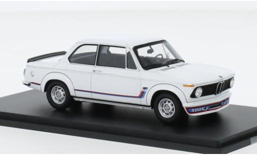 Bmw 2002 1/43 Spark Turbo blanche 1973 miniature