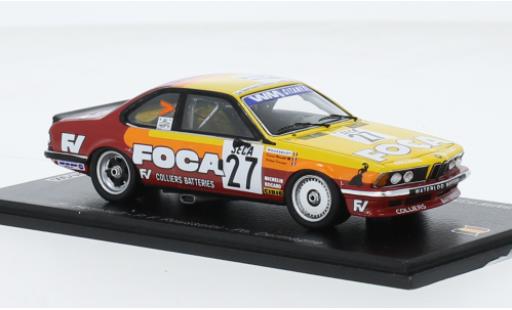 Bmw 635 1/43 Spark CSi No.27 Waterloo Moteur Racing 24h Spa 1983 miniature