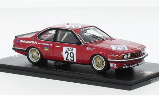 Bmw 635 1/43 Spark CSi No.29 Bavaria Automobiles 24h Spa 1984 miniature