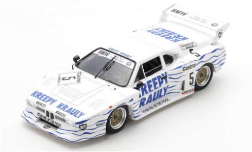 Bmw M1 1/43 Spark Gr.5 No.5 Kreepy Krauly 9h Kyalami 1982 miniature