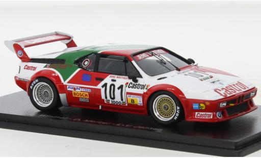 Bmw M1 1/43 Spark No.101 24h Le Mans 1984 miniature