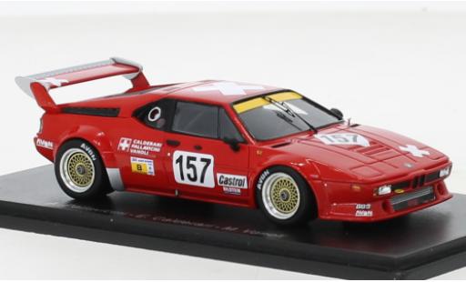 Bmw M1 1/43 Spark No.157 24h Le Mans 1985 miniature