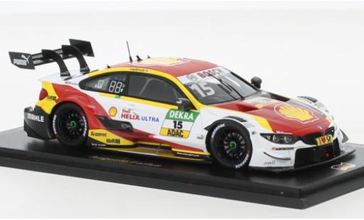 Bmw M4 1/43 Spark DTM No.15 Team RMG S DTM Hockenheim 2018 miniature