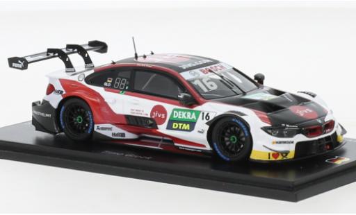 Bmw M4 1/43 Spark DTM No.16 Team RMG JiVS DTM Hockenheim 2019 miniature