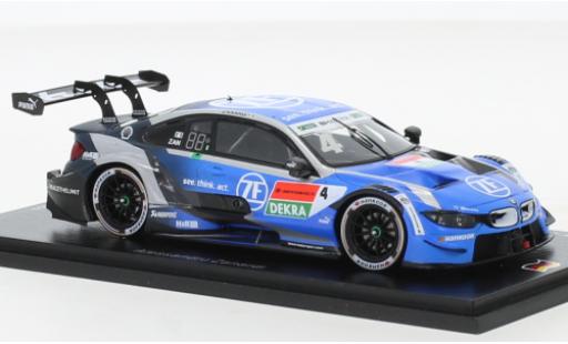 Bmw M4 1/43 Spark DTM No.4 Team RBM ZF Super GT - DTM DreamRace Fuji 2019 miniature